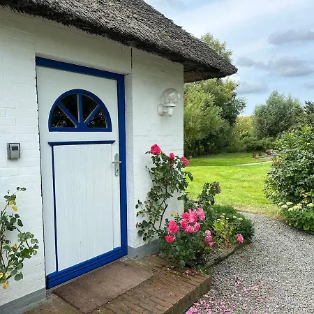 別荘 Deichgut Gemuetliches Reetdachhaus Nahe St Peter-ording Osterhever